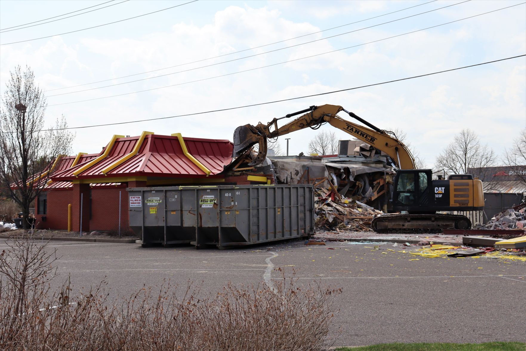 Chippewa Falls McDonald's Demolition